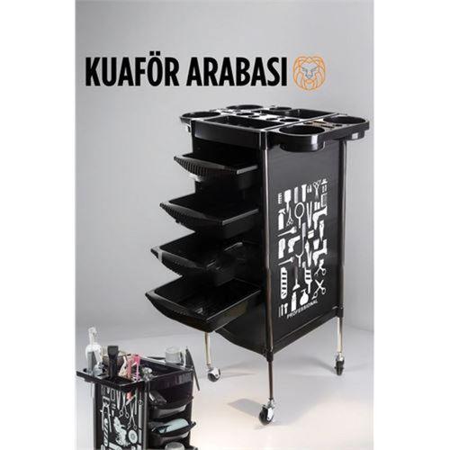 Modacar Raflı Kuaför Arabası Absolute Professional