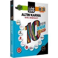 8. Sınıf LGS 10 Farklı Yayın 10 Deneme Tüm Konular Sorular Tamamı Video Çözümlü Altın Karma Yayınları