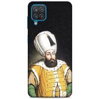 Samsung Galaxy A12 Uyumlu Kılıf Ottoman (26) Tpu Silikon Kılıf III. Mehmed