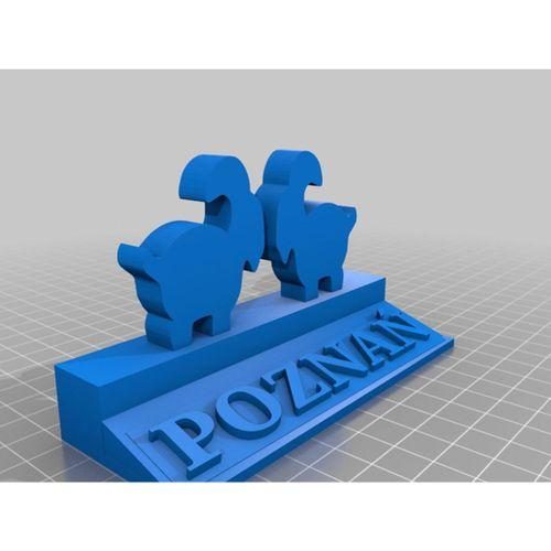 Pozna Keçisi Heykeli (Bu ürün Sadece Plastik parçadır - Almadan Önce Soru Sorabilirsiniz)