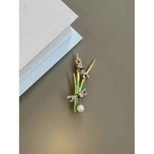 Sazlık Broş - Yeşil