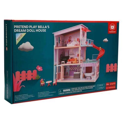 Eğitici Çocuk Bella'nın Rüyası Tahta Oyun Evi
