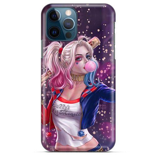 Apple iPhone 13 Pro Uyumlu Kılıf Harley Quinn (3) Kapak Mor