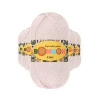 5 Adet Lüks Patik İpi Yünü Pudra 98405 - bonbon mudanis