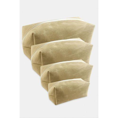 4 Adet El Tutmalı Makyaj Çantası