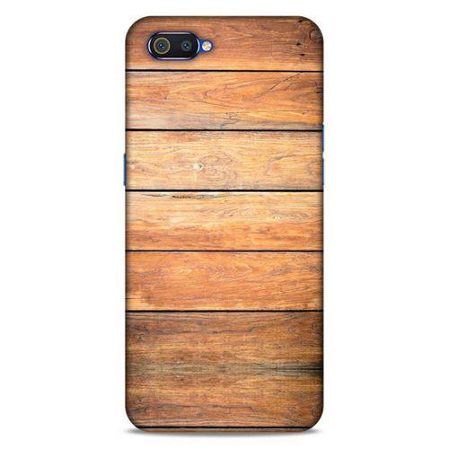 Lopard Oppo Realme C2 Uyumlu Kılıf Wood'X (13) Silikon Kap Baskılı