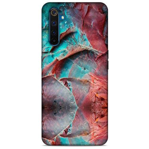 Oppo Realme 6 Kılıf Baskılı Özel Seri Taşlı (49) Ultra Silikon Kılıf