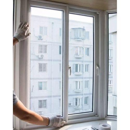 Pencere İçin Sineklik Tülü 100x150 Cm Çift Taraflı Bant Hediyeli
