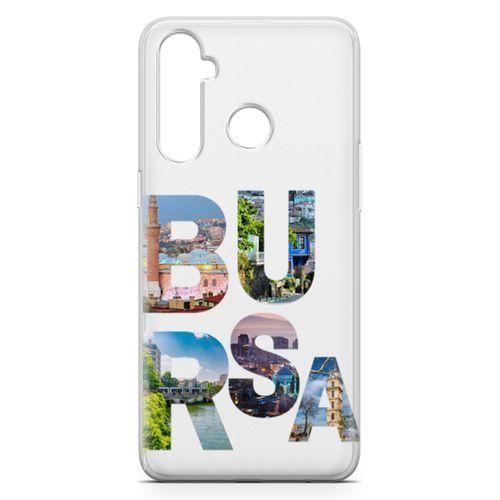 Realme 5 Pro Kılıf Bursa Gezi Arka Kapak Koruma Desenli Full Koruyucu