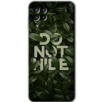 Samsung Galaxy M32 Kılıf HD Desen Baskılı Arka Kapak - Do Not Hide