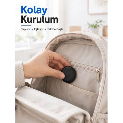 Mini Akıllı Takip Cihazı 2 Yıl Pil Ömrü Android İos Uyumlu Çanta Araç Valiz Takip Atı