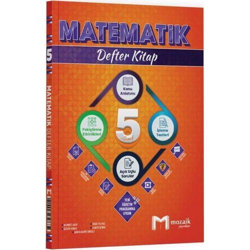5. Sınıf Matematik Defter Kitap Mozaik Yayınları