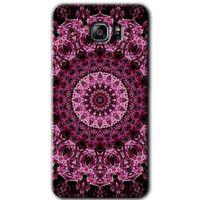 Potkal Hediye Fabrikası Samsung Galaxy Note 5 Kılıf HD Desen Baskılı Arka Kapak - Mandala Patterns Kaleidoscope