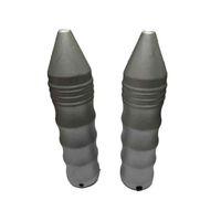 SEVGENT 4 Parmak Mat Gri Sivri Elcik Plastik