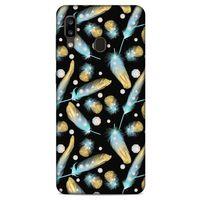 Samsung Galaxy A20 Kılıf Desenli Özel Seri Tüyler (26) Tpu Silikon Kılıf