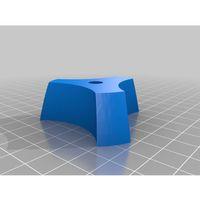 Dönme Saksısı için Ahşap Lale Tutucu (Bu ürün Sadece Plastik parçadır - Almadan Önce Soru Sorabilirsiniz)