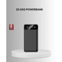 Taşınabilir 20.000 Mah Hızlı Şarj Powerbank 4 Çıkışlı
