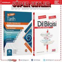 Bilgi Sarmal 10. Sınıf Tarih ve AKM Dil Bilgisi Soru Bankası Seti 2 Kitap