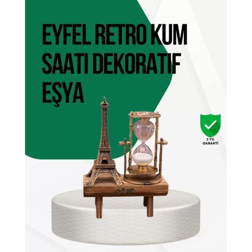 Ahşap Kum Saati – Vintage Tasarımlı Masa Dekoru