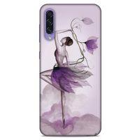 Y.Liva-2020 (Çiçekle Dans) Samsung Galaxy A50s Kılıf Silikon Kapak Desenli
