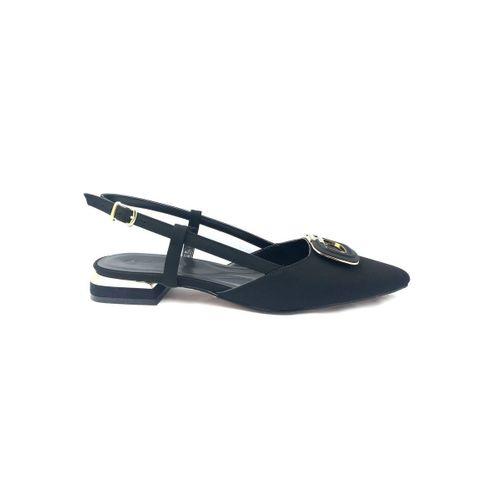 Christina 310 Siyah Saten 41 42 Büyük Numara Kadın Ayakkabı