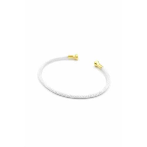 Hasır Pndr Bileklik - Beyaz