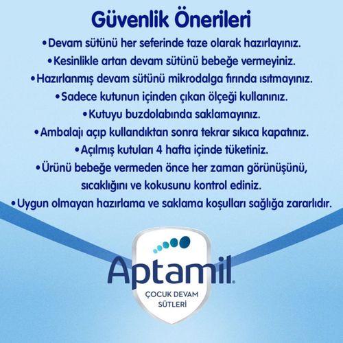 Çocuk Aptamil Devam Sütü Maması No3 9-12 Ay 800 Gr
