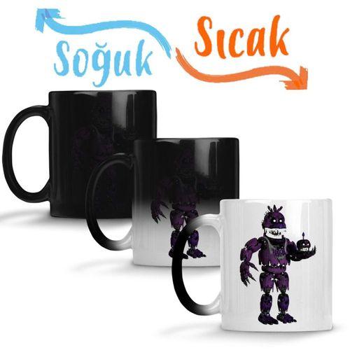 Shadow Nightmare Foxy Sihirli Kupa Bardak Porselen