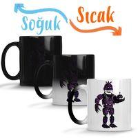 Shadow Nightmare Foxy Sihirli Kupa Bardak Porselen