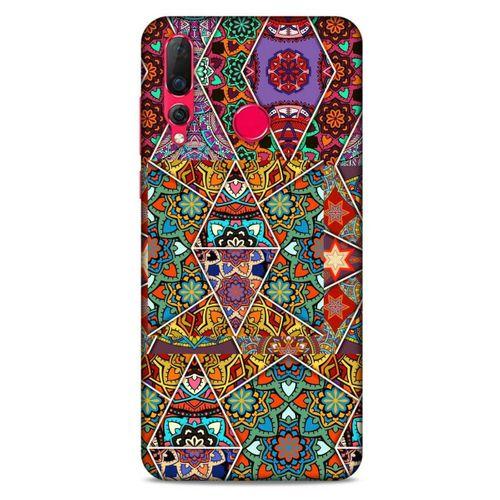 Lopard Huawei P Smart Z Uyumlu Kılıf Ethnic Culture (43) Thin Fit Kılıf