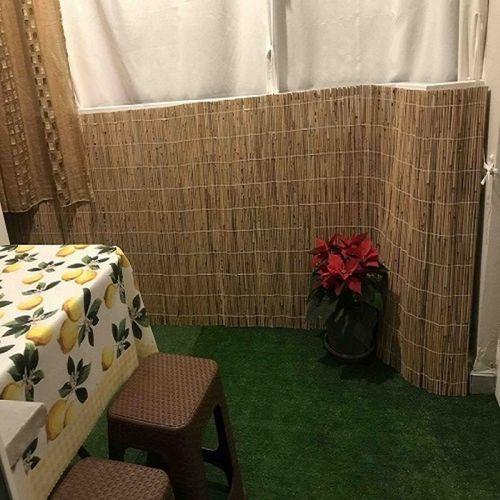 özgazi 50 Cm X 6 Metre Hasır Kamış Balkon Çiti Gölgelik Dekarasyon