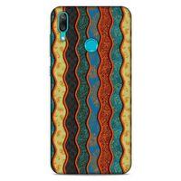 Huawei Y7 2019 Kılıf Baskılı Özel Seri Taşlı (42) Rugged Armor Kılıf