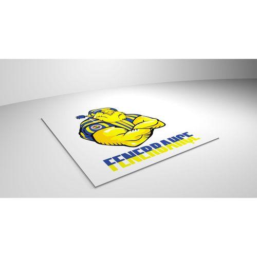 BASKILI FENERBAHÇE TARAFTAR ZEBRA PERDE FON PERDE HALI KOMBİN