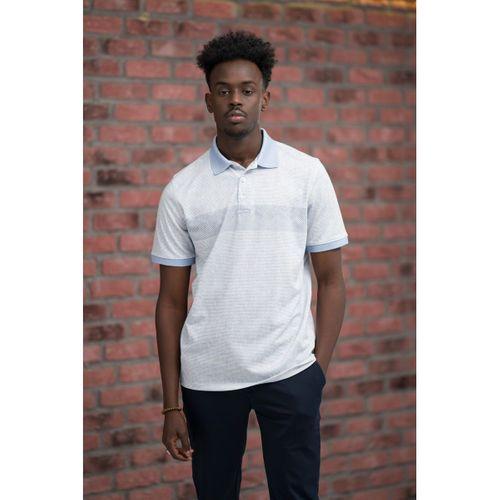 Advante Regular Fit Likralı Çizgili Polo Yaka T-shirt