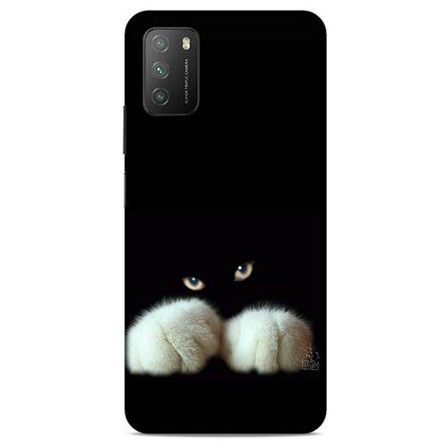 Lopard Xiaomi Poco M3 Uyumlu Kılıf Kediler (50) Shockproof Kılıf Patiler