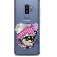 Zoologix (54) Samsung Galaxy S9 Plus Şeffaf Kılıf Silikon Desenli