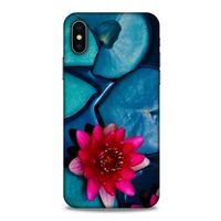 Lopard Apple Iphone X Uyumlu Kılıf Bahar (11) Tam Koruma Nilüfer