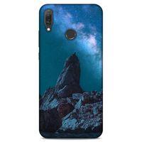 Lopard Huawei Y9 2019 Uyumlu Kılıf Gece'S (7) Telefon Kılıfı Açık Mavi