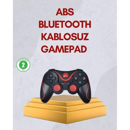 Ergonomik Tasarımlı Kablosuz Bluetooth Gamepad Titreşimli