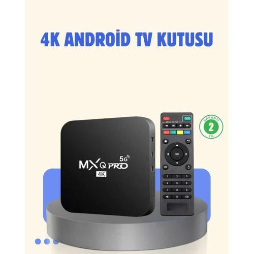 4k Android Tv Box – 2gb Ram 16gb Rom, Hızlı Wi-fi Bağlantılı Akıllı Medya Kutusu