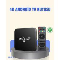 4k Android Tv Box – 2gb Ram 16gb Rom, Hızlı Wi-fi Bağlantılı Akıllı Medya Kutusu