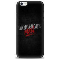 iPhone 6 Plus Kılıf HD Baskılı Kılıf - Dangerous Man + Tam Ekran Koruyucu