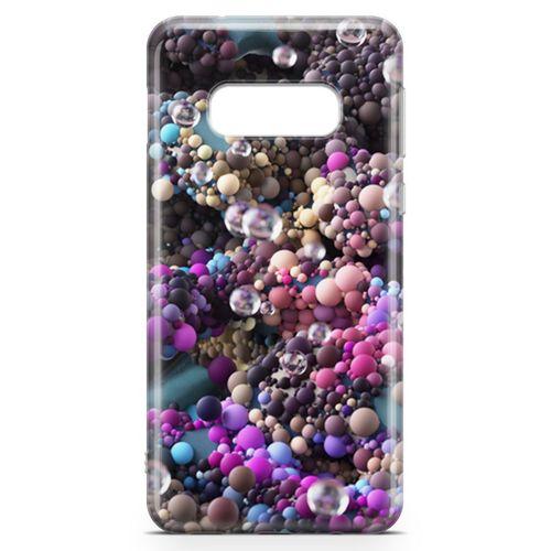 Samsung Galaxy S10e Kılıf Draje Çikolata Arka Kapak Koruma Desenli Full Koruyucu