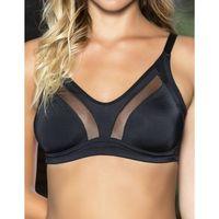 Büyük Beden Uyumlu Siyah Tül Detaylı Günlük Sütyen, B,C Cup Balensiz Konforlu Sütyen