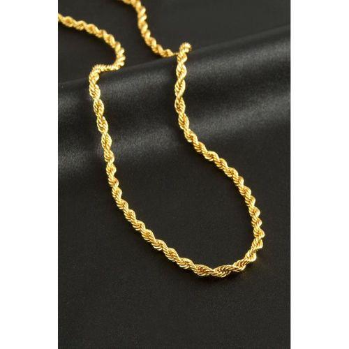 Burgulu Zincir Kolye 60 cm