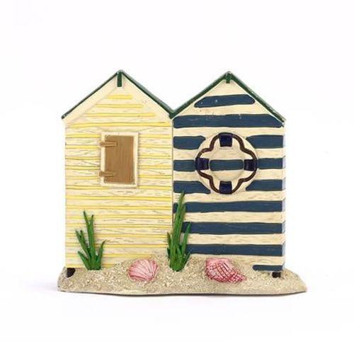 Diş Fırçalık Balıkcı Evi Poliresin13X3X11Cm