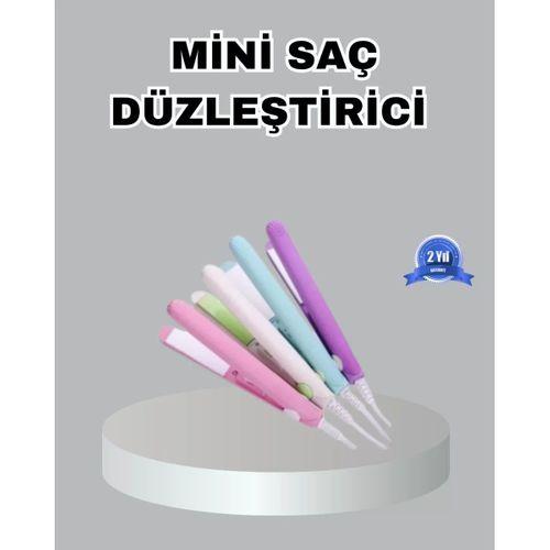 Mini Seramik Saç Düzleştirici – Kompakt Boy, 180°c Hızlı Isınma, Seyahat Tipi