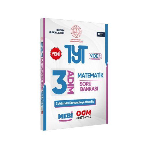 2027 TYT MEBİ-OGM 3 ADIM Matematik Soru Bankası RENKLİ A4 Boyut Video Çözüm BASKI ÜCRETİ