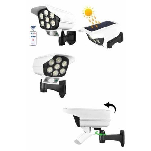 Kamera Görünümlü Led Lamba Dönebilen Bahçe Aydınlatması Duvar Lambası