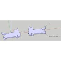 Kedi Magneti 02 Şişman Kedi 3D Baskı (Bu ürün Sadece Plastik parçadır - Almadan Önce Soru Sorabilirsiniz)
